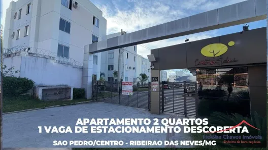 Apartamento com 2 Quartos à venda, 44m² no São Pedro, Ribeirão das Neves