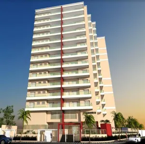 Apartamento com 3 Quartos à venda, 106m² no Caiçara, Praia Grande