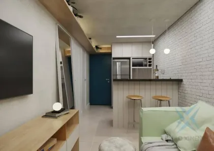 Apartamento com 1 Quarto à venda, 36m² no Aldeota, Fortaleza