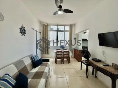 Apartamento com 1 Quarto à venda, 47m² no Pitangueiras, Guarujá