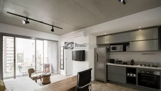 Flat com 1 Quarto para alugar, 36m² no Vila Olímpia, São Paulo