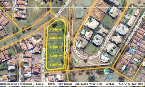 Lote/Terreno à venda, 6453m² no Nova Piracicaba, Piracicaba