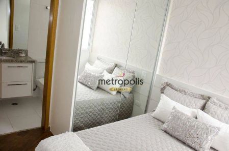 Apartamento com 2 Quartos à venda, 60m² no Campestre, Santo André