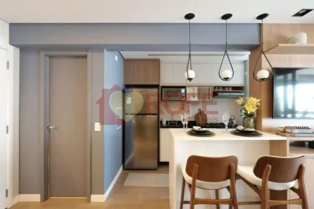 Apartamento com 1 Quarto à venda, 50m² no Santo Amaro, São Paulo
