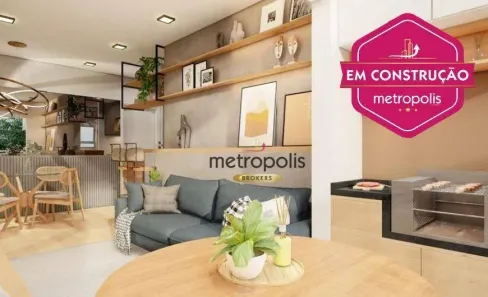Apartamento com 2 Quartos à venda, 49m² no Assunção, São Bernardo do Campo