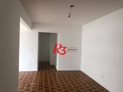 Apartamento com 3 Quartos para alugar, 131m² no Embaré, Santos