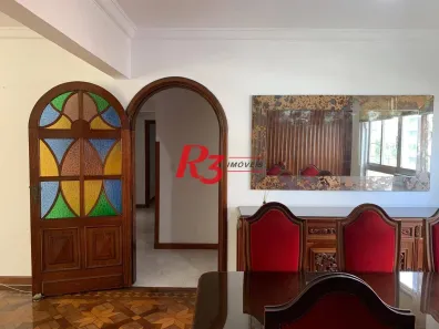 Apartamento com 3 Quartos para alugar, 190m² no Boqueirão, Santos