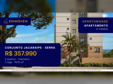 Apartamento com 2 Quartos à venda, 76m² no Conjunto Jacaraípe, Serra