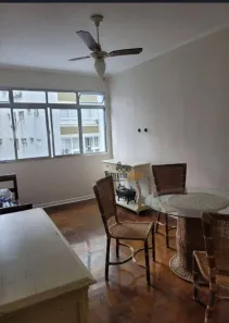 Apartamento com 1 Quarto para alugar, 75m² no Gonzaga, Santos