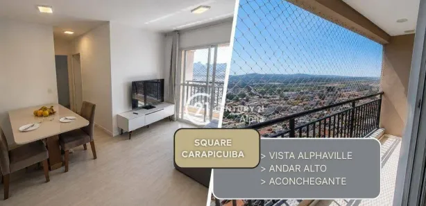 Apartamento com 2 Quartos à venda, 60m² no Jardim das Belezas, Carapicuíba