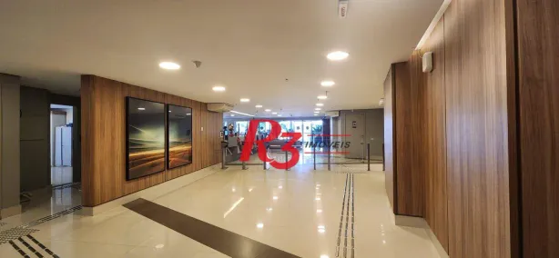 Sala Comercial para alugar, 46m² no Vila Belmiro, Santos