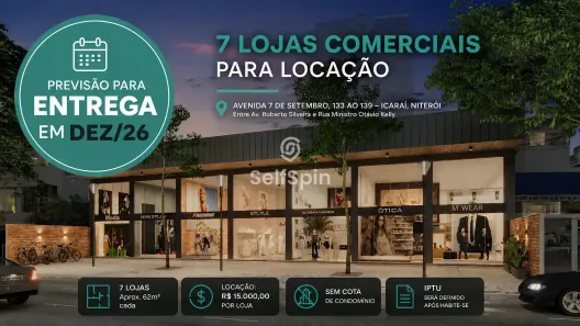 Ponto Comercial para alugar, 62m² no Icaraí, Niterói