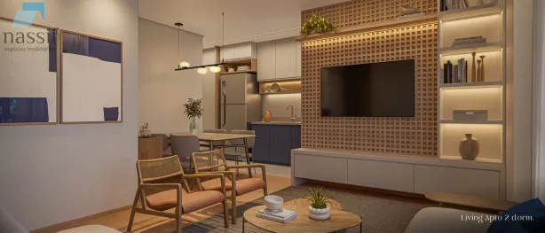 Apartamento com 2 Quartos à venda, 58m² no Vila Mogilar, Mogi das Cruzes