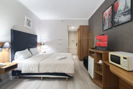 Flat com 1 Quarto à venda, 26m² no Indianópolis, São Paulo