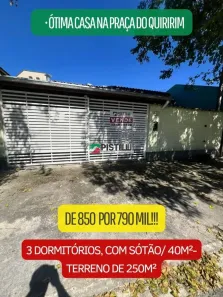Casa com 3 Quartos à venda, 80m² no Quiririm, Taubaté