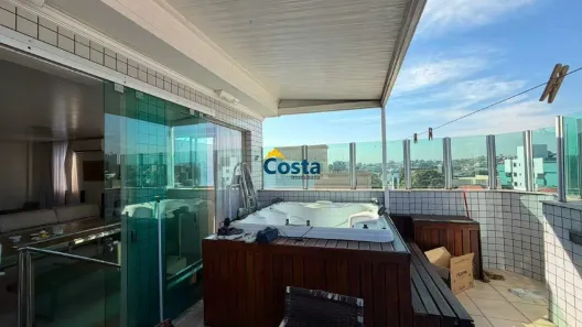 Cobertura com 3 Quartos para alugar, 184m² no Jardim da Cidade, Betim