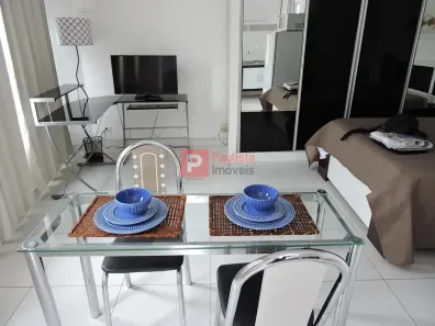 Apartamento com 1 Quarto para alugar, 35m² no Santo Amaro, São Paulo