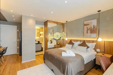 Flat com 1 Quarto para alugar, 30m² no Itaim Bibi, São Paulo