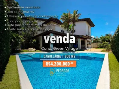 Casa com 5 Quartos à venda, 800m² no Candelária, Natal