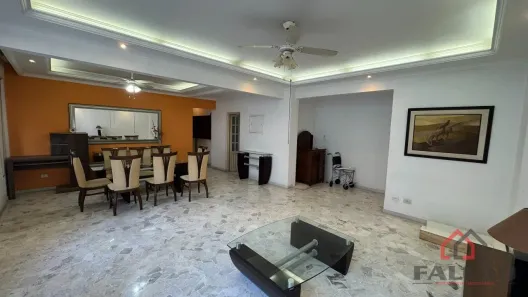 Apartamento com 3 Quartos à venda, 140m² no Gonzaga, Santos