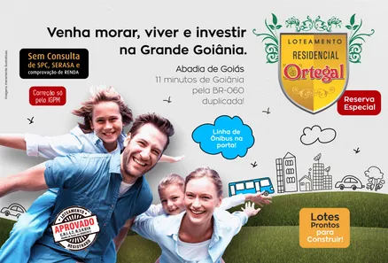 Lote/Terreno à venda, 240m² no , Abadia de Goiás