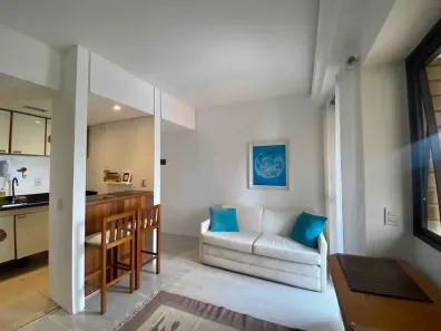 Apartamento com 1 Quarto para alugar, 35m² no Moema, São Paulo