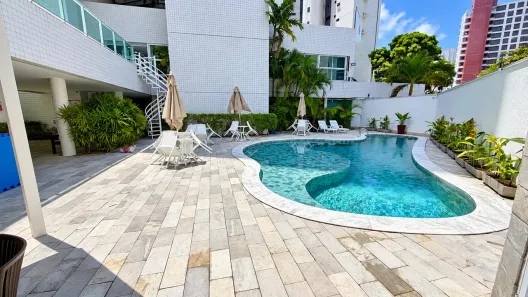 Apartamento com 3 Quartos para alugar, 83m² no Boa Viagem, Recife