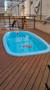 Apartamento com 2 Quartos à venda, 95m² no Campo Grande, Santos