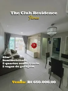 Apartamento com 3 Quartos à venda, 82m² no Flores, Manaus