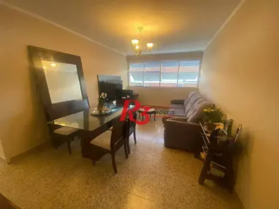 Apartamento com 2 Quartos à venda, 98m² no Gonzaga, Santos