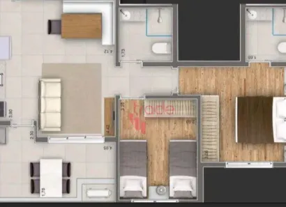 Apartamento com 2 Quartos à venda, 61m² no Vila do Golfe, Ribeirão Preto