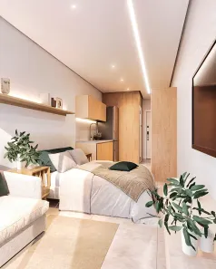 Apartamento com 1 Quarto à venda, 25m² no Tamandaré, Tamandaré