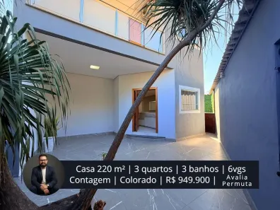 Casa com 3 Quartos à venda, 220m² no Colorado, Contagem