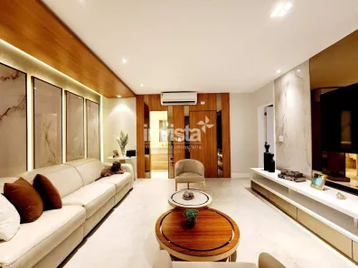 Apartamento com 3 Quartos à venda, 155m² no Ponta da Praia, Santos