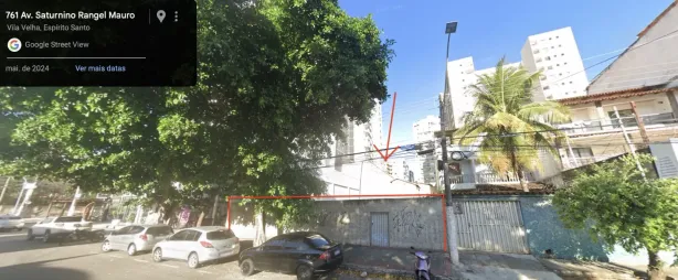 Lote/Terreno à venda, 675m² no Praia de Itaparica, Vila Velha