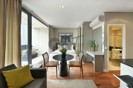 Flat com 1 Quarto para venda ou aluguel, 42m² no Vila Olímpia, São Paulo