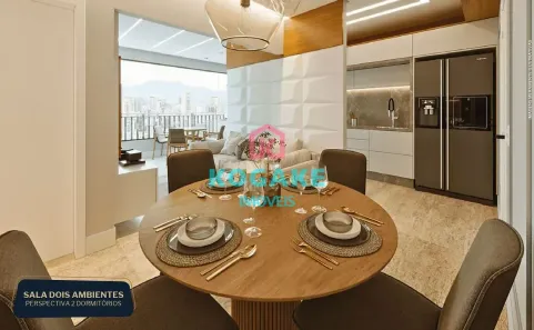 Apartamento com 2 Quartos à venda, 56m² no Jardim das Colinas, São José dos Campos