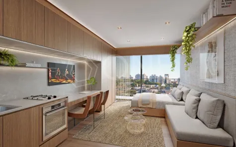 Apartamento com 1 Quarto à venda, 25m² no Boa Vista, Porto Alegre