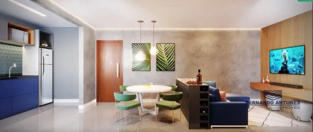Apartamento com 2 Quartos à venda, 54m² no Lagoinha Leblon (Venda Nova), Belo Horizonte