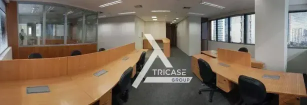 Sala Comercial para alugar, 142m² no Cidade Monções, São Paulo