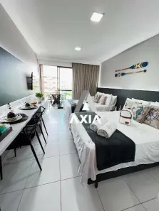 Apartamento com 1 Quarto à venda, 29m² no Muro Alto, Ipojuca