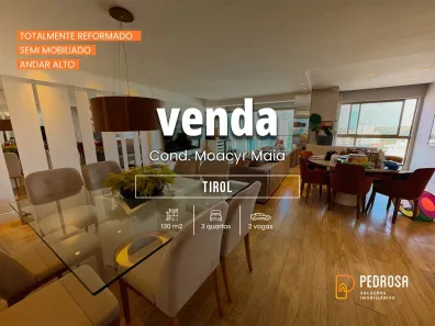 Apartamento com 3 Quartos à venda, 130m² no Tirol, Natal