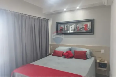 Apartamento com 1 Quarto para alugar, 26m² no Vila Firmiano Pinto, São Paulo