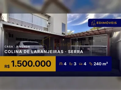 Casa com 4 Quartos à venda, 240m² no Colina de Laranjeiras, Serra