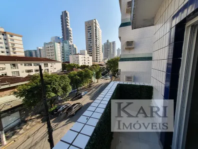 Apartamento com 2 Quartos para alugar, 70m² no Pompéia, Santos