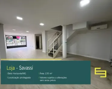 Ponto Comercial para alugar, 135m² no Santo Antônio, Belo Horizonte
