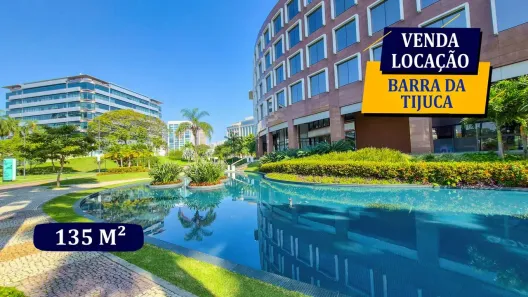 Sala Comercial à venda, 135m² no Barra da Tijuca, Rio de Janeiro