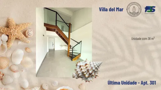 Apartamento com 1 Quarto à venda, 36m² no Porto de Galinhas, Ipojuca
