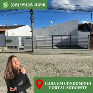 Casa de Condomínio com 2 Quartos à venda, 45m² no Três Irmãs, Campina Grande