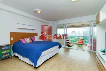 Apartamento com 1 Quarto para alugar, 42m² no Brooklin Paulista, São Paulo